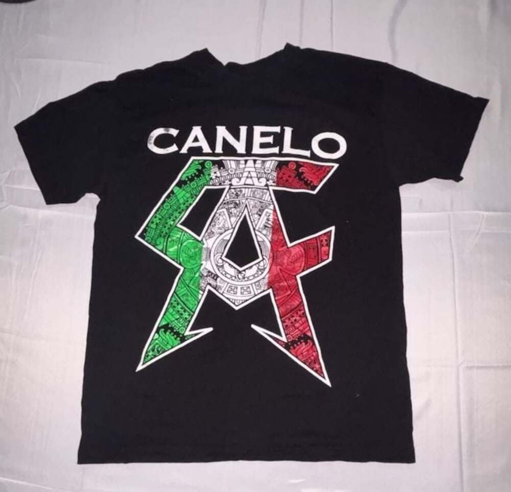 Canelo Alvarez Aztec Special Edition Boxing T-Shirt with No Boxing No Life Graph